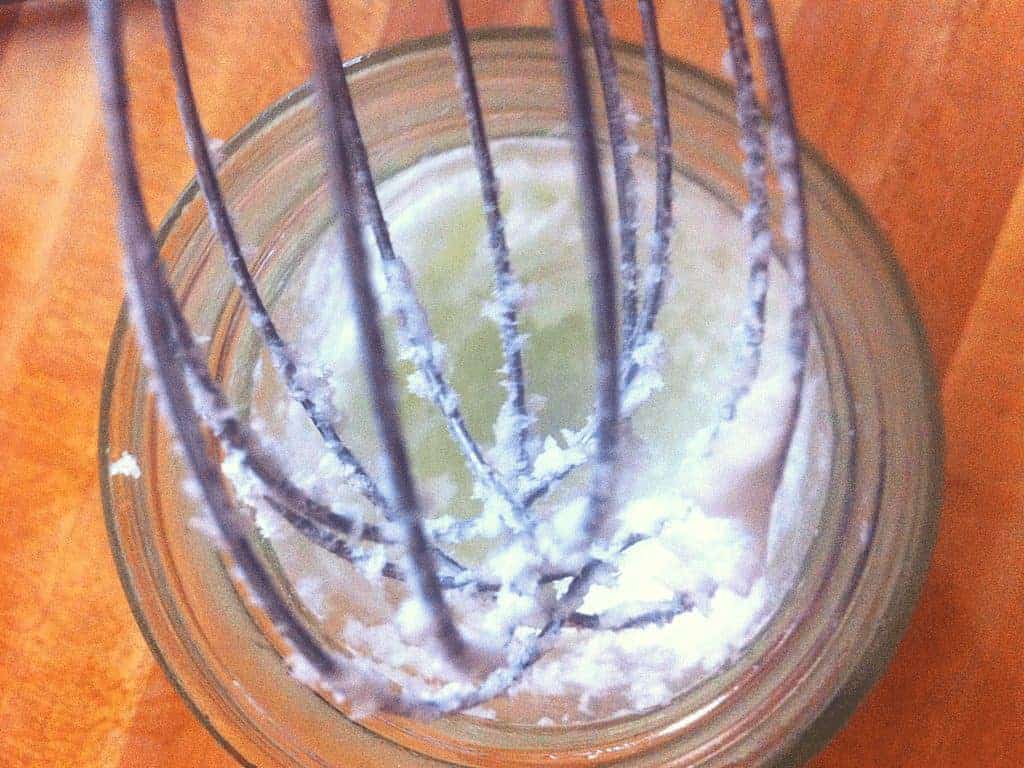 Here's how to use raw organic coconut oil and lavender to create salon-worthy body butters! Only 2 ingredients - make it today with ingredients already in your pantry! From FrugalChicken