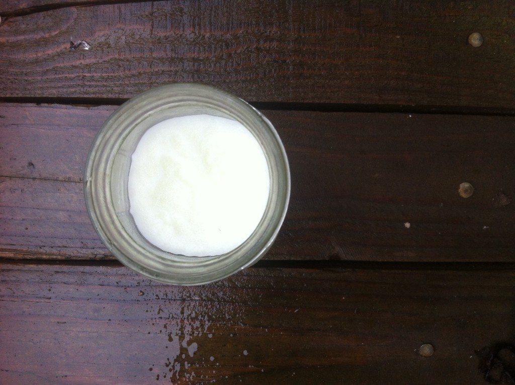 Here's how to use raw organic coconut oil and lavender to create salon-worthy body butters! Only 2 ingredients - make it today with ingredients already in your pantry! From FrugalChicken