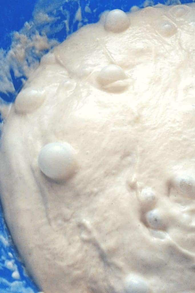 Ultimate no-fail pizza dough recipe. Start Sunday night, and have enough dough for 2-3 meals! Easy step-by-step directions. Make it today! From FrugalChicken