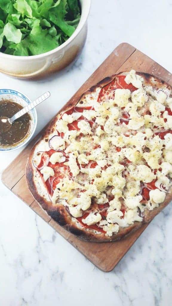 Wholewheat Cauliflower Pizza 1