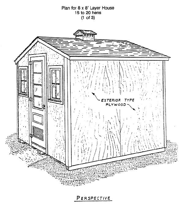 55 DIY Chicken Coop Plans For Free Frugal Chicken   Diy Chicken Coop Plans 6 Hen Chicken House 