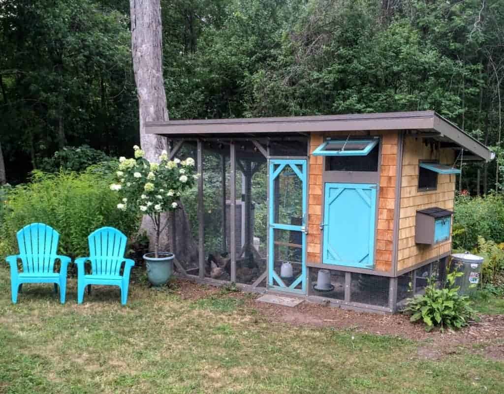 Chicken house building