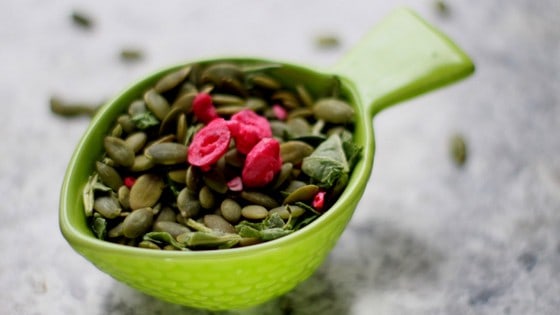 Pumpkin Seed, Cayenne, & Wormwood Deworming Treat For Backyard Chickens!
