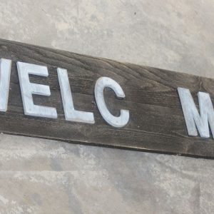 Welcome Sign Compressor