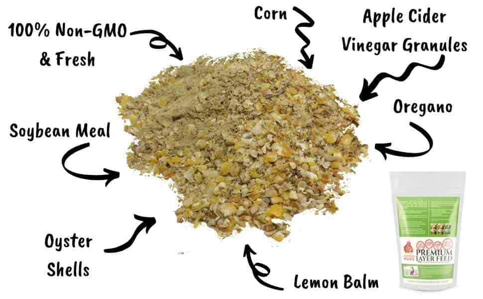 layer feed ingredient list