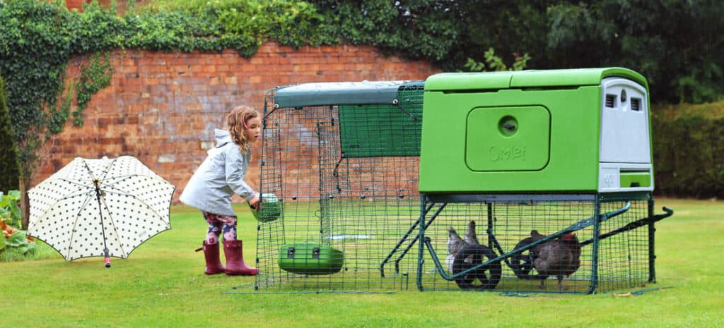 Eglu Cube Chicken Coop Run Hen Family Garden